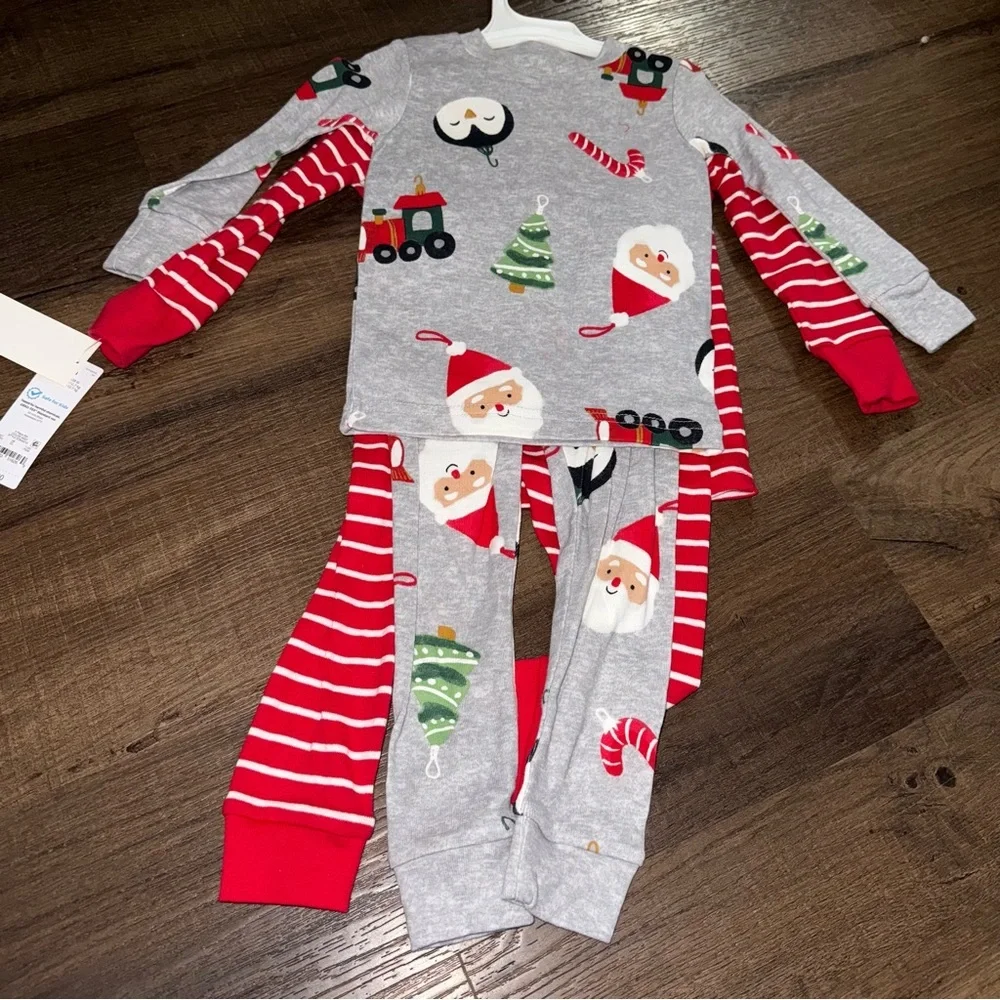 NWT Target Carter’s Just 18M One You Christmas Holiday Pajamas Set